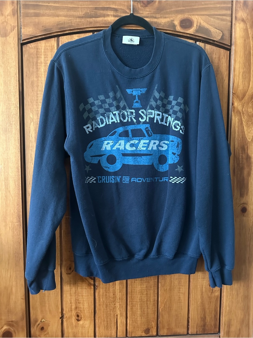 Disney Radiator Springs Racers Graphic Crewneck - Navy Blue